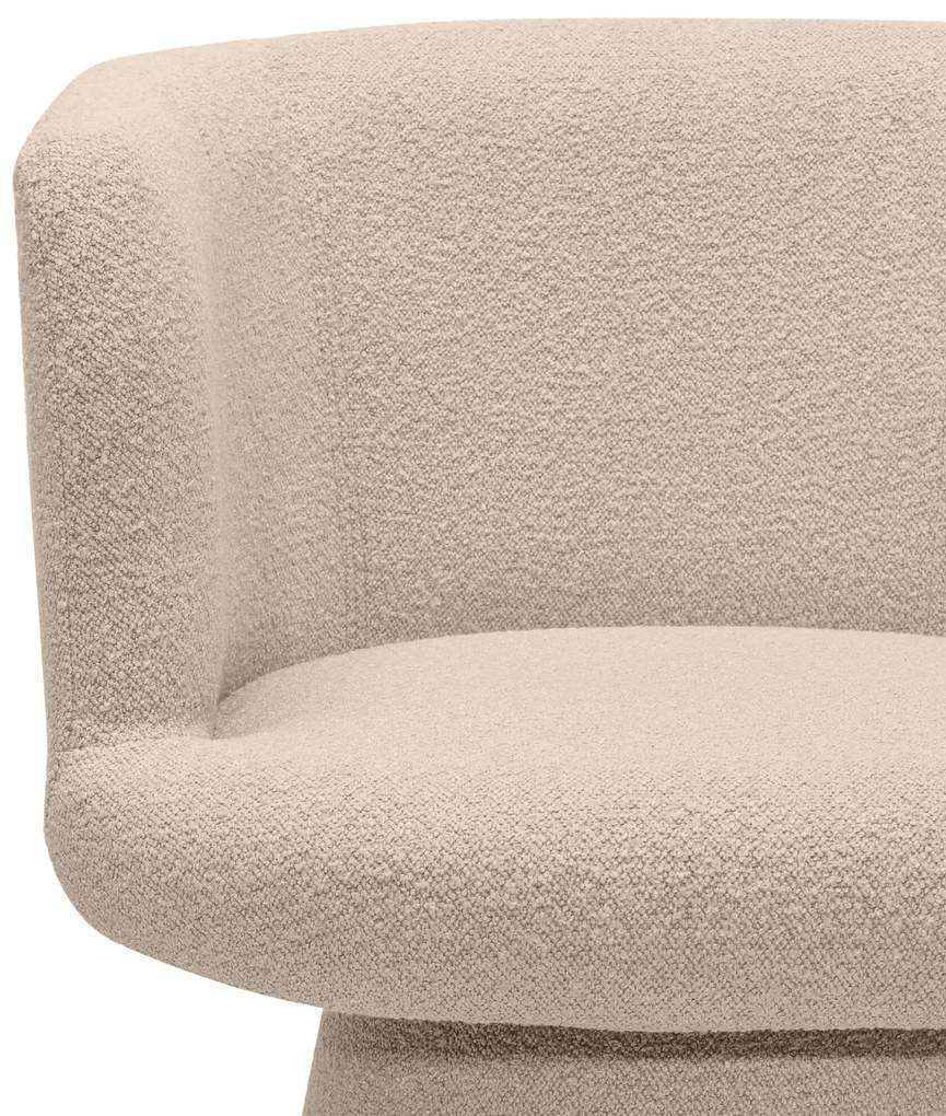 Forgatható design szék YATO, bézs