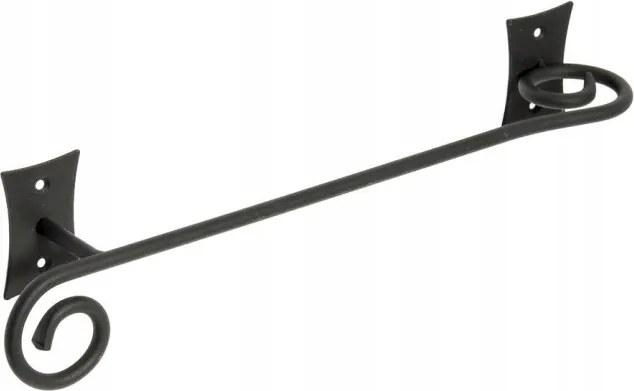 Metaform Rebecca akasztó 300x61mm fekete CC320