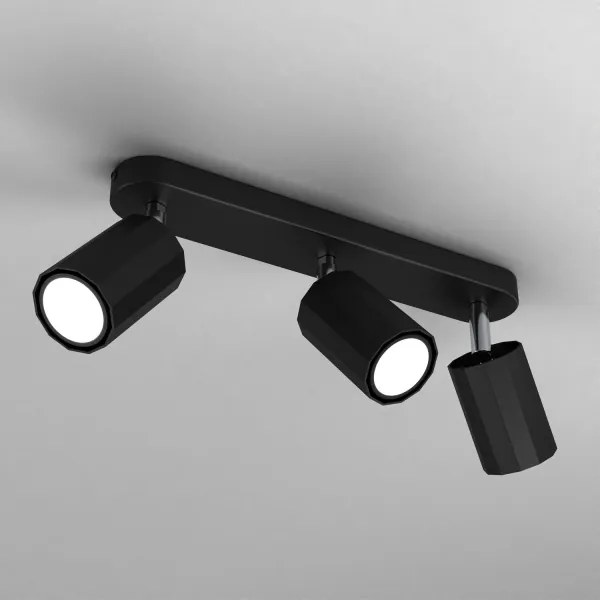 Spotlámpa BELLO 3xGU10/8W/230V fekete