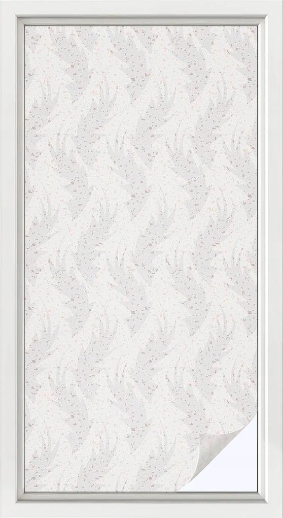 Furnérfólia Adatvédelem Szélvédőkhöz és Ablakokhoz Elegáns levelek 50x100