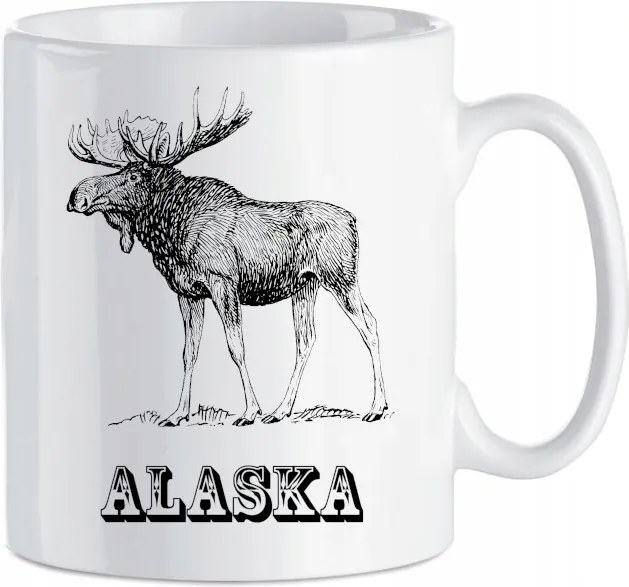 Divatos Bögre Szarvas Alaszka Kerámia 330 ml