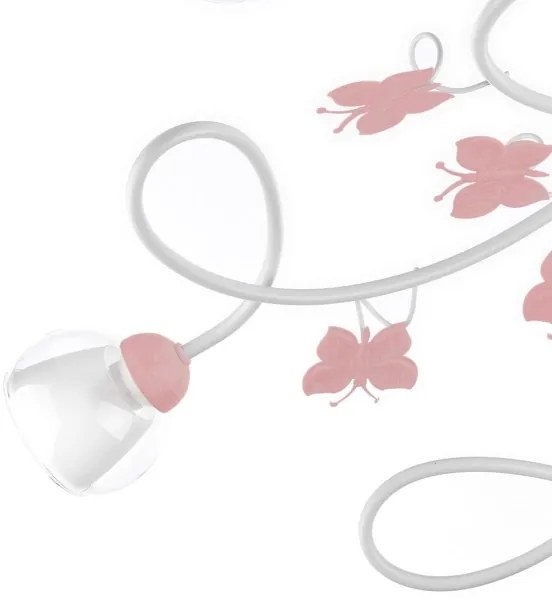 ONLI - Gyerek csillár BUTTERFLY 5xE14/6W/230V