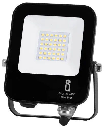 LED REFLEKTOR AIGOSTAR 20W 6500K IP65 FEKETE