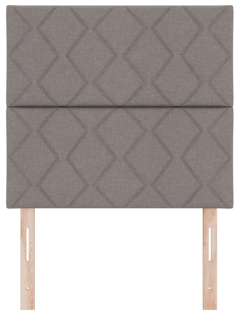 Textil Fejtámla Geometrikus fejtámlával Tópszínű 100 cm szövet