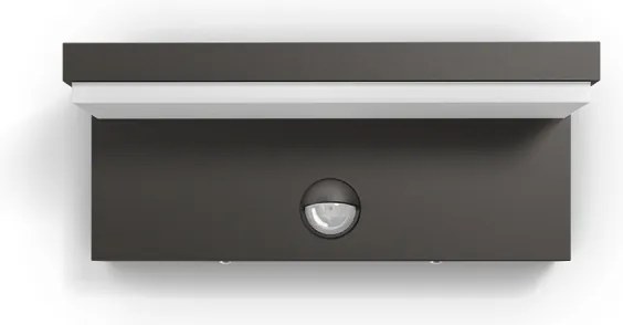 Philips 16484/93/P0 - LED Kültéri lámpa érzékelővel BUSTAN 2xLED/4,5W IP44