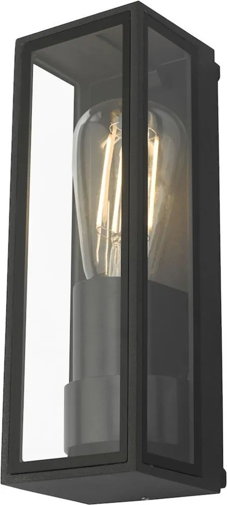 DAR LIGHTING TAR1639 TARYN Modern Kültéri Fali Lámpa Átlátszó, Szürke E27 IP65