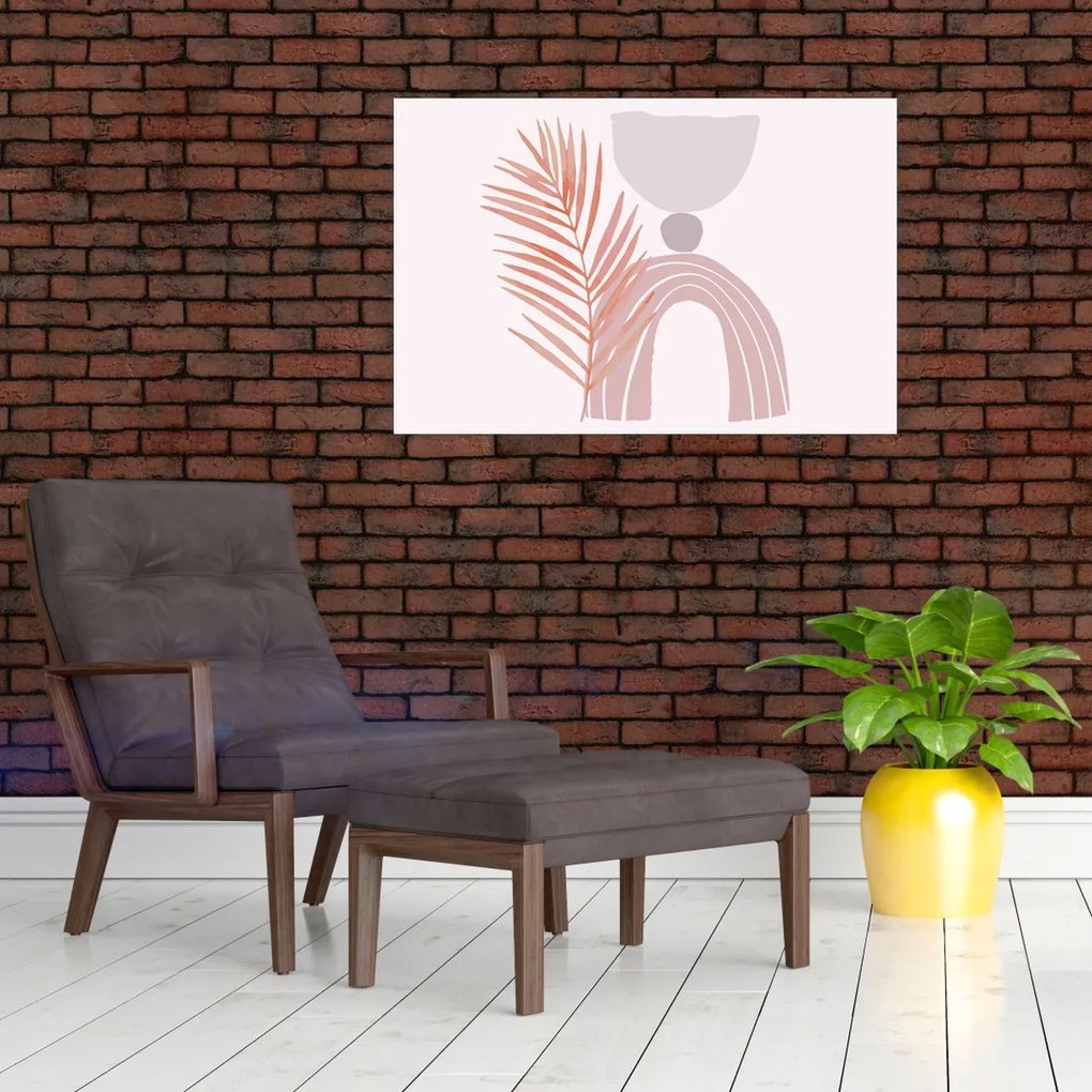 Kép - Lila minimalizmus N⁰1 (90x60 cm)