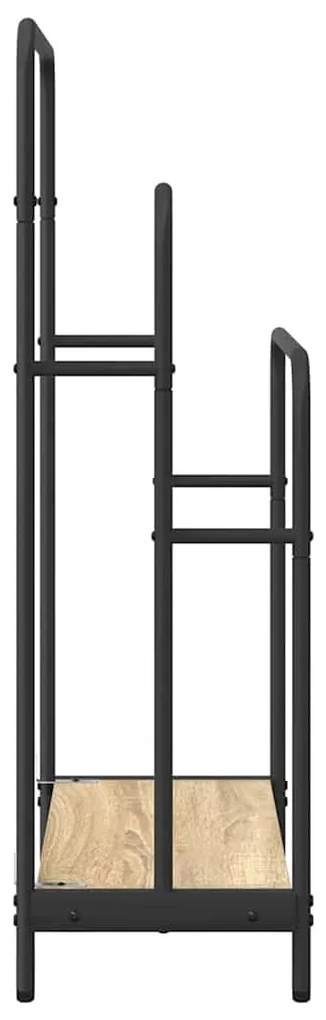 Ruhaszárító polcokkal sonoma tölgy 60 x 30 x 100.5 cm Faanyag