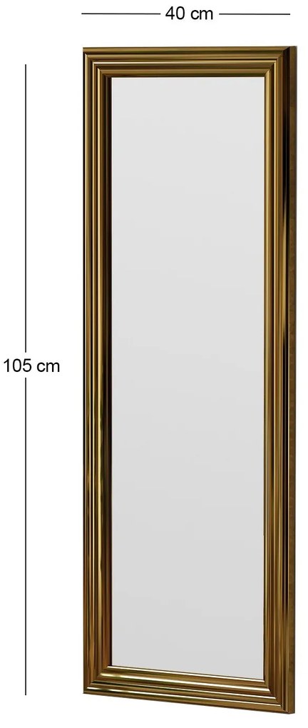 Tükör Smooth - Gold