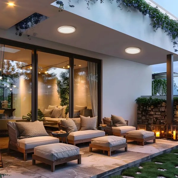 Brilagi - LED Fürdőszobai lámpa ULTRA SLIM LED/18W/230V átm. 30 cm fehér IP54