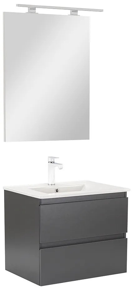 Vario Forte 60 komplett fürdőszoba bútor antracit-antracit