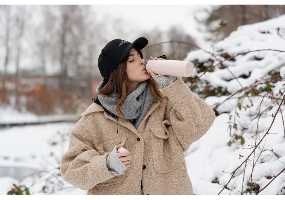 Rózsaszín termosz 500 ml Fuori – Vialli Design