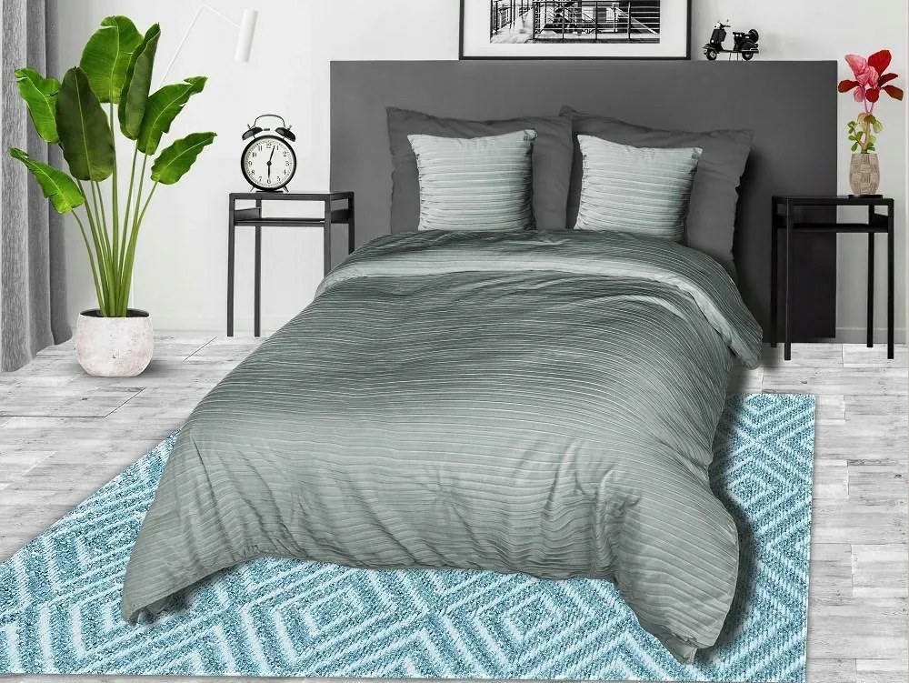 Ágytakaró 220x240 velúr dombornyomott hamuszürke c. Venus