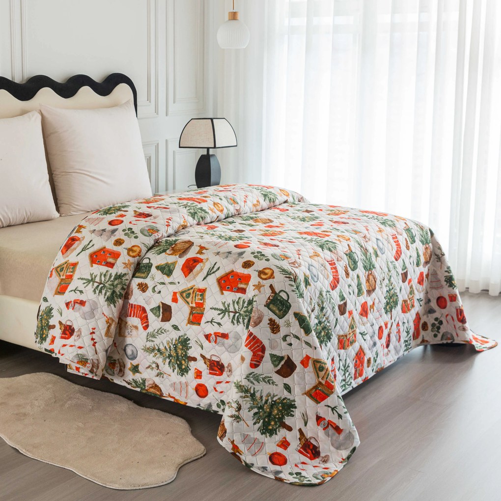 Ágytakaró FESTIVE MAGIC színes Méret: 170 x 210 cm