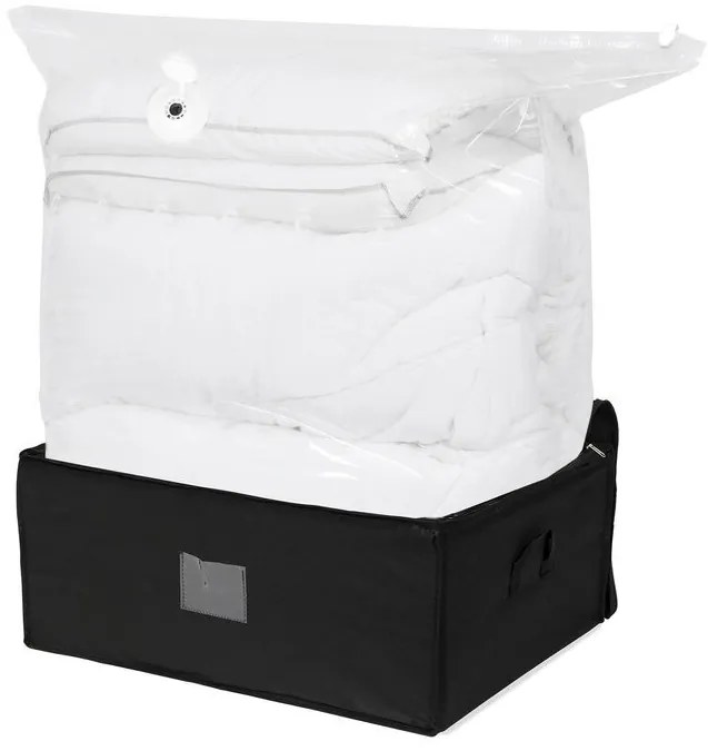 Tárolódoboz Compactor 3D Black Edition, 210 l, fekete