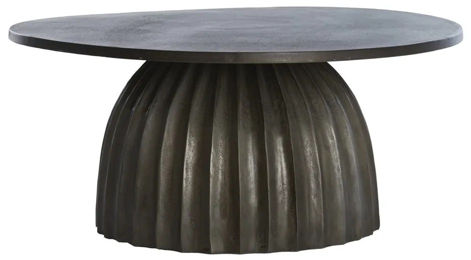 Fém kerek tárolóasztal ø 70 cm Veglia – Light &amp; Living