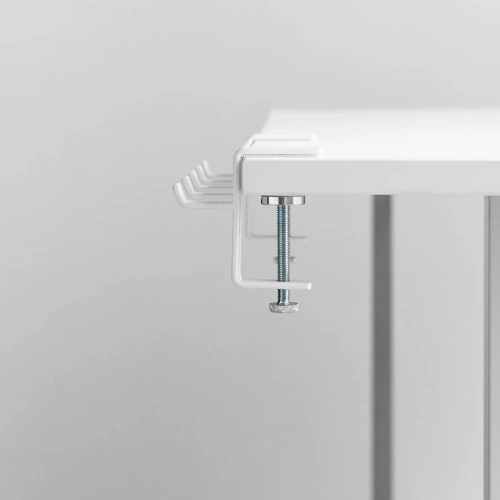 Matt fehér állítható acél akasztó Tower – YAMAZAKI