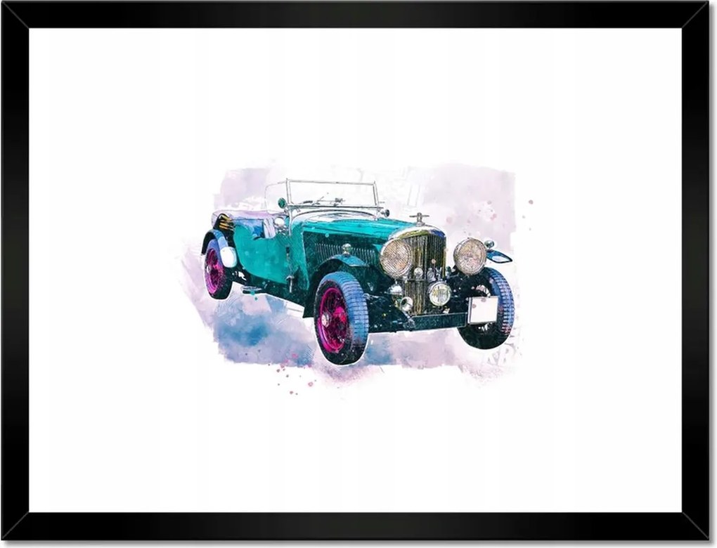Poszterek keretben 40x30 Klasszikus Antik autó