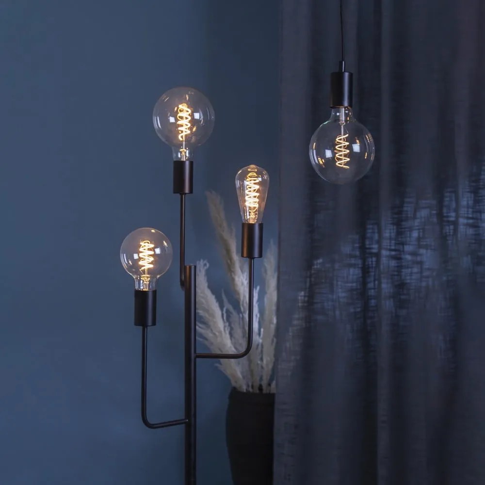 Meleg színű LED szálas szabályozható izzó E27, 4 W Spiral Filament – Star Trading
