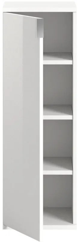 Project X 1 ajtós kisszekrény matt fehér