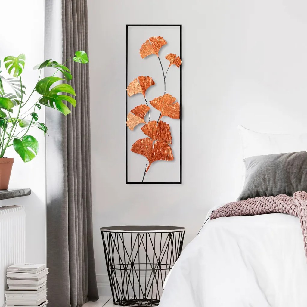 Fém fali dekoráció, 32×90 cm – TR930DYU1289