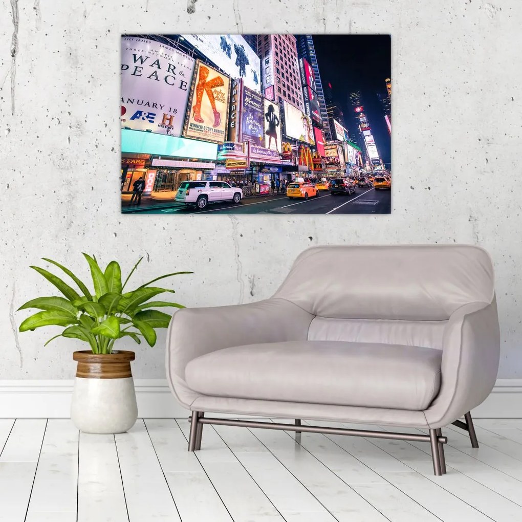 Kép - New York Theater District (90x60 cm)