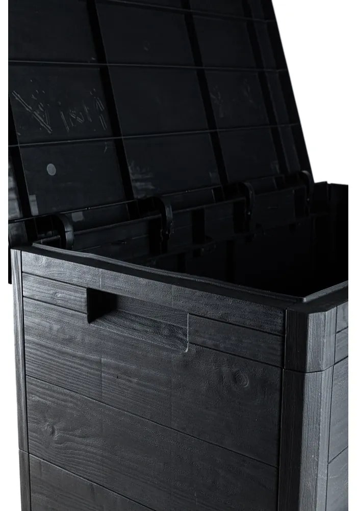 Antracitszürke kerti tárolódoboz Woodys – Toomax
