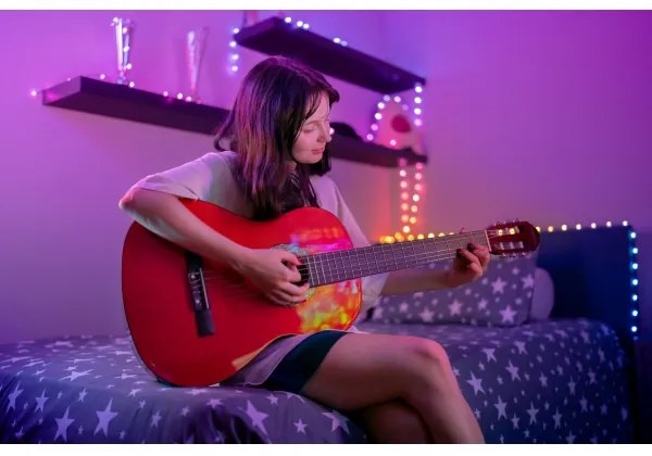 Twinkly TWKH100RGB-T - LED RGB Dimmelhető karácsonyi lánc 100xLED 8 m USB Wi-Fi