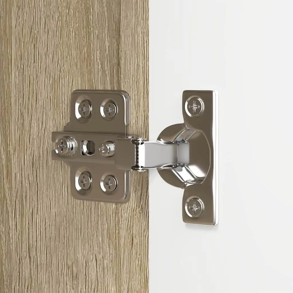 Fürdőszoba mosdószekrény Sonoma tölgy 60 x 30 x 60 cm Faanyag