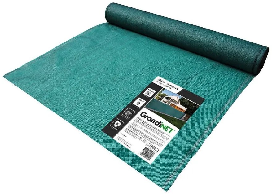 Árnyékoló háló zöld 1,2x30m 90% árnyék