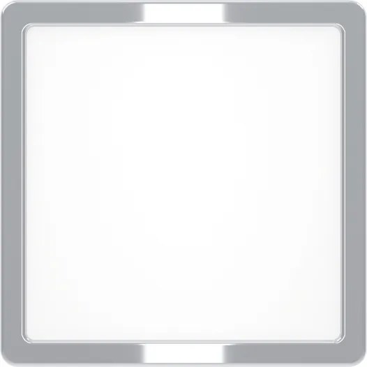 Eglo 901766 - FUEVA LED fürdőszobai mennyezeti lámpatest LED/10,5W/230V 22x22 cm IP44 króm