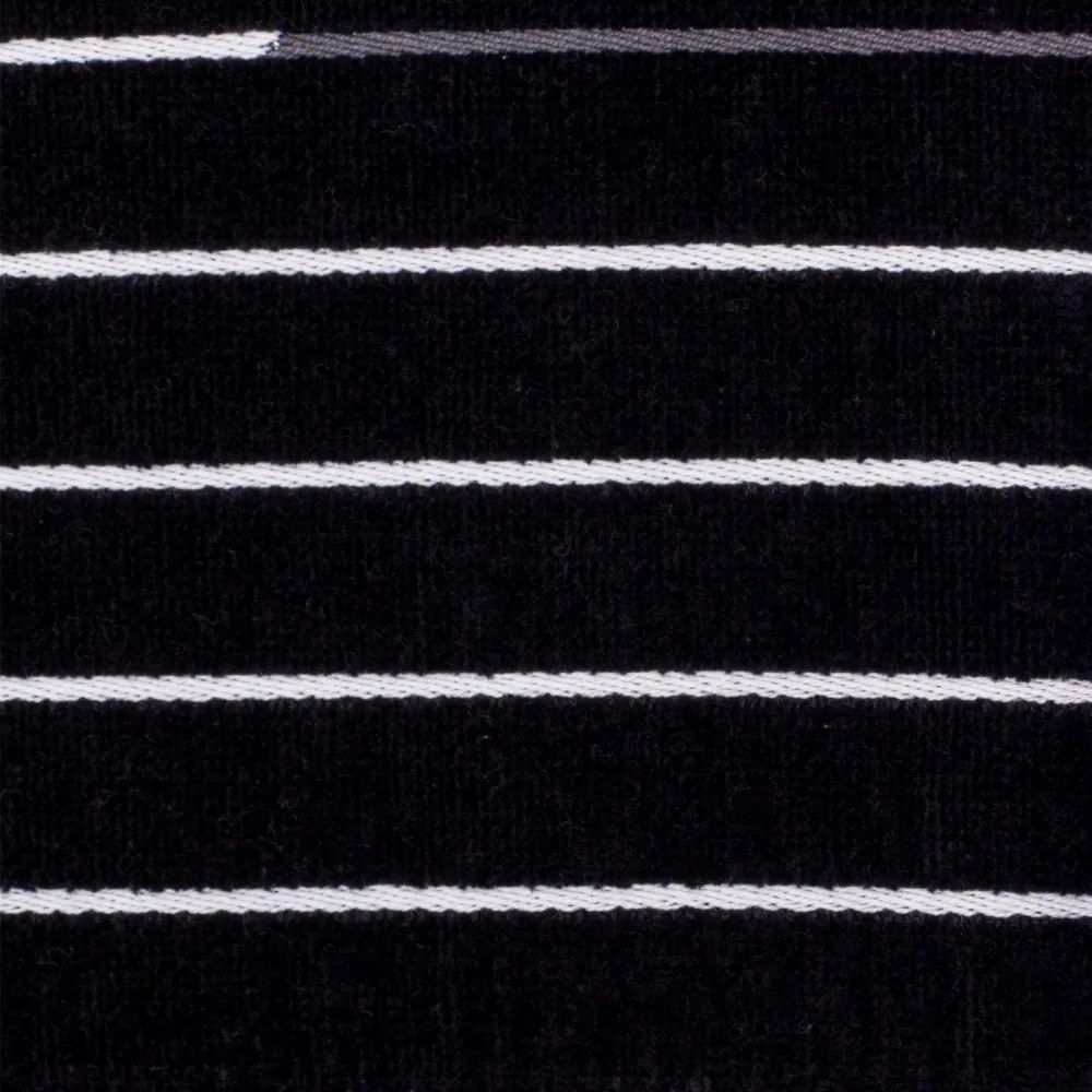 Sport Fekete strandtörölköző