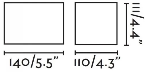 FARO 70687 - LED Kültéri fali lámpa SUNSET 2xLED/3W/230V IP54