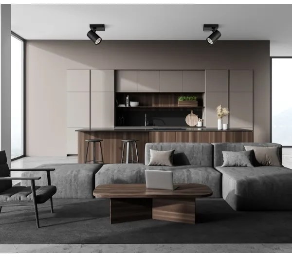 ITALUX SPL-2813-1B-BL - Spotlámpa LACONI 1xGU10/35W/230V fekete