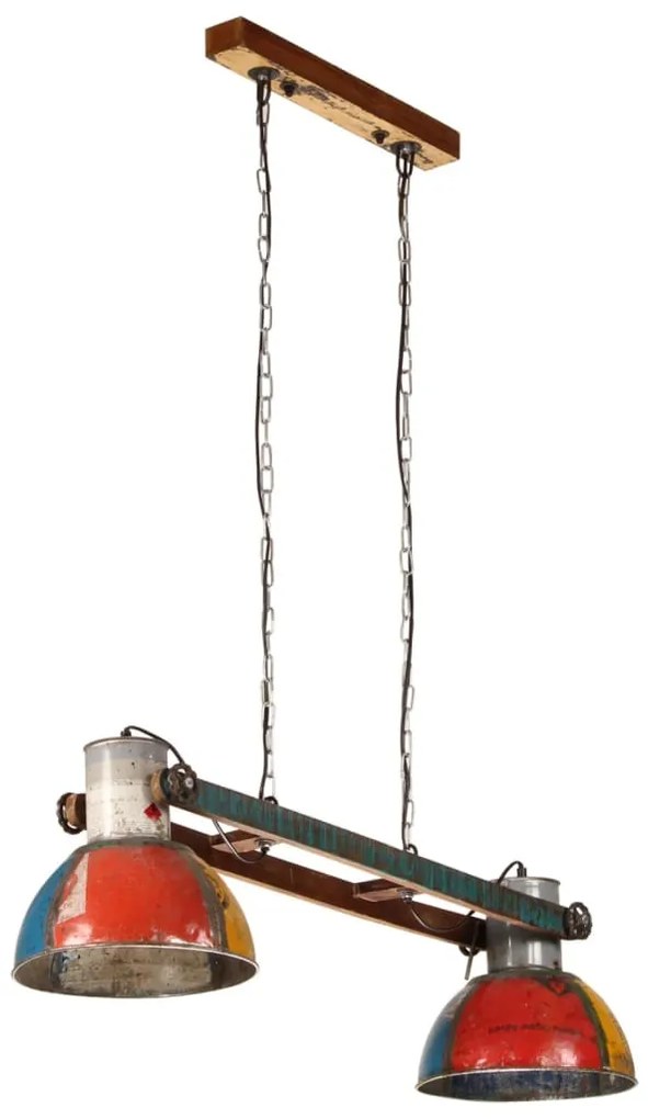 többszínű ipari függőlámpa 25 W 111 cm E27