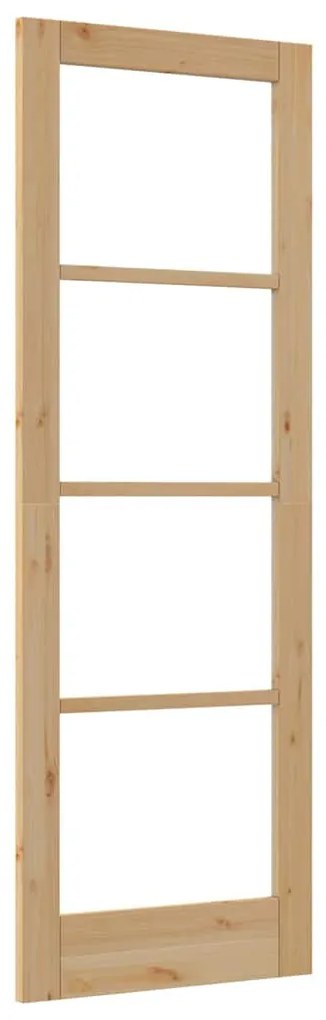 Belső Ajtó Üveggel ORKDAL Barna 73.5 x 211 cm