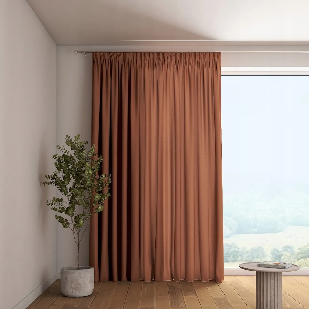 Dekoria Függöny ráncoló szalaggal 1 db 130x260cm bézs