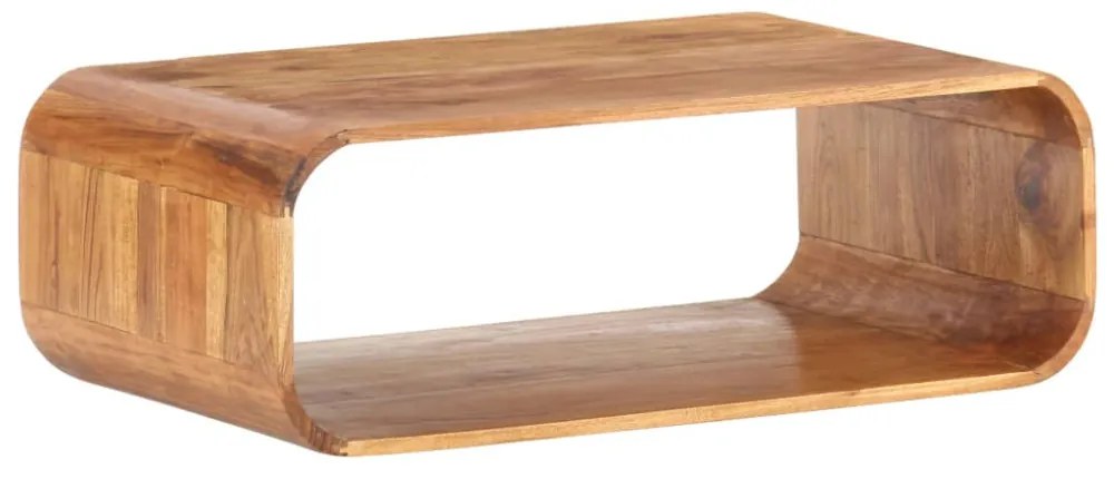 tömör akácfa dohányzóasztal 90 x 50 x 30 cm