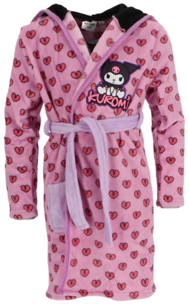 Hello Kitty Kuromi gyerek köntös 3 - 4 év / 98 - 104 cm