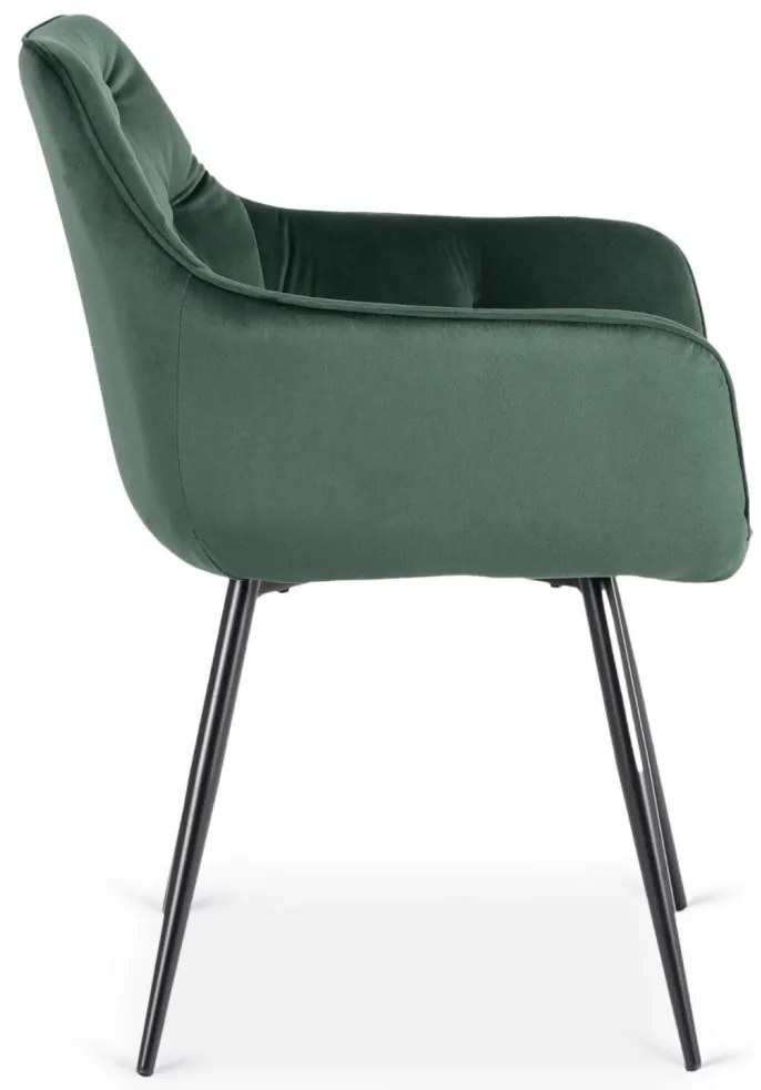 Zöld Bársony Étkezőszék. MODESTO