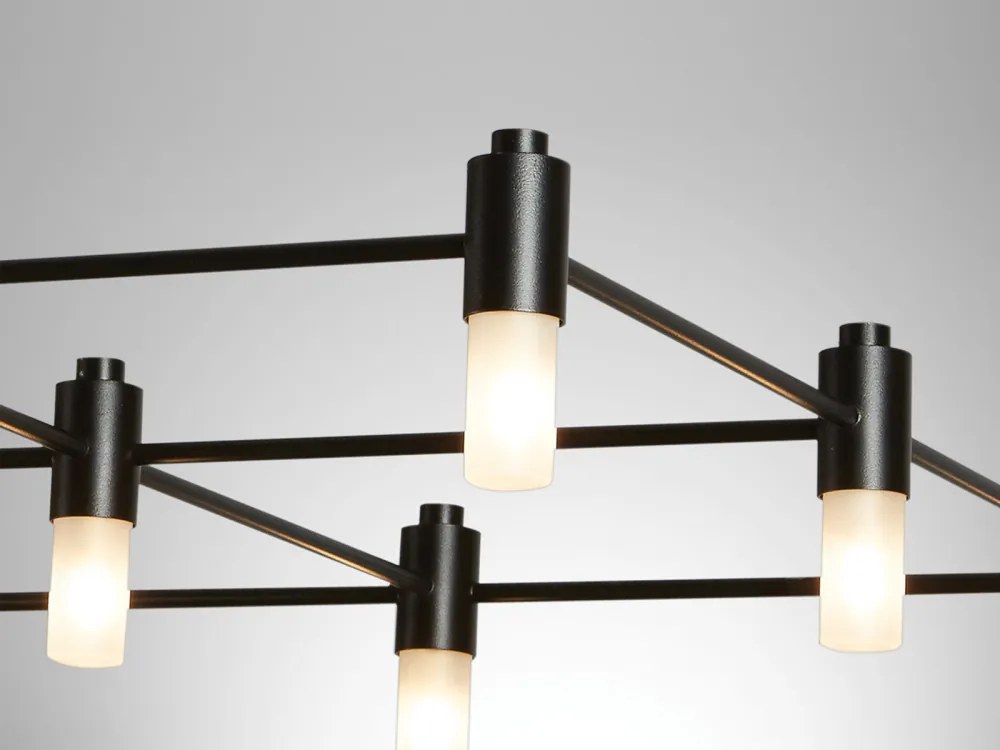 TOOY 505-09 QUADRANTE Modern Led Függesztett Lámpa G9 IP20