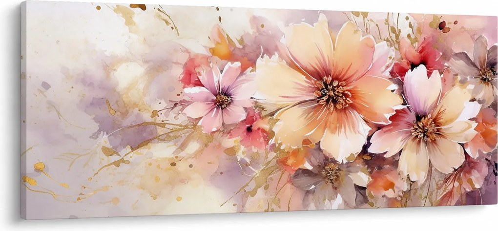 Kép - Virágok (120x50 cm)