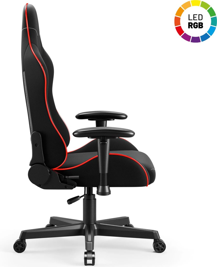 Gamer szék LED RGB fekete: Diablo X-Starter