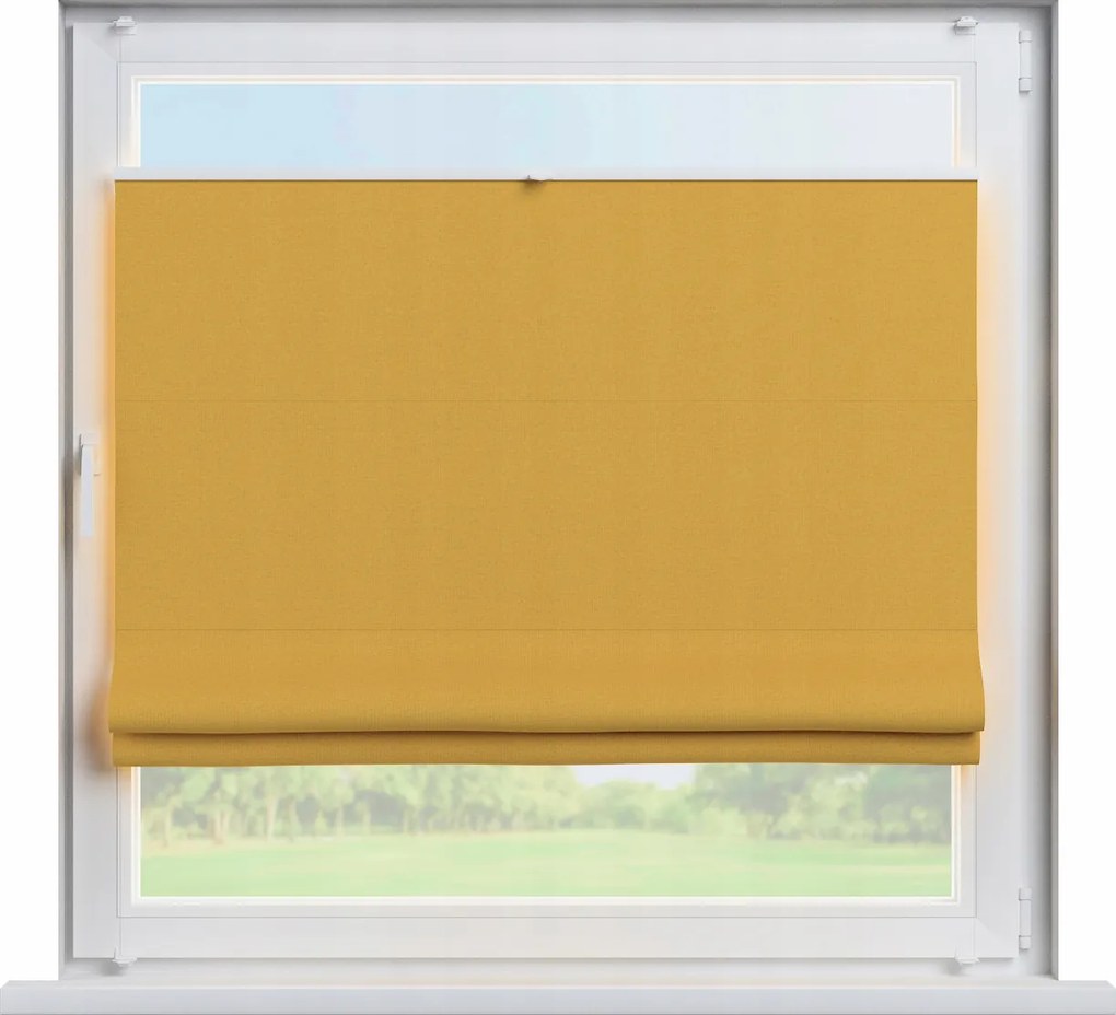 Kész pliszírozott roló római Szicília 140x180cm narancssárga