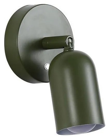 Searchlight 23350GR - LED fényerőszabályozható, újratölthető fali lámpa CONE LED/1,5W/5V zöld