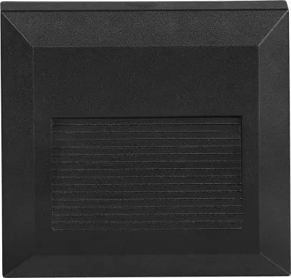 LED kültéri lépcsővilágítás LED/2W/230V IP65 3000K fekete