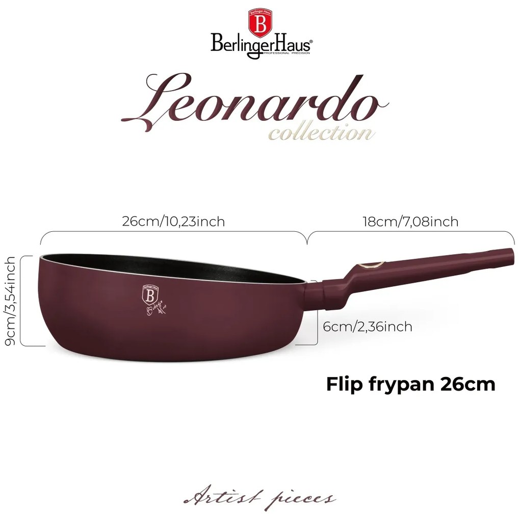 BerlingerHaus Leonardo 26 cm palacsintasütő