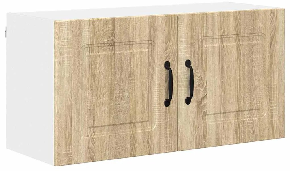 Fali konyhaszekrény Sonoma tölgy 80 x 31 x 40 cm Faanyag