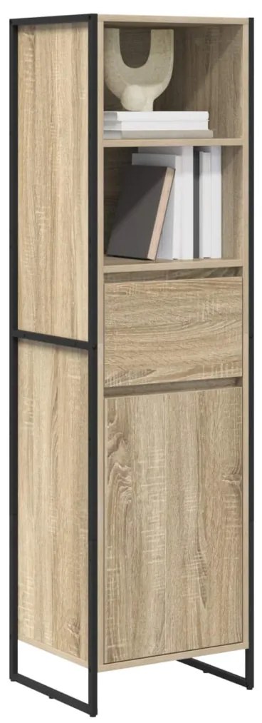 Könyvespolc fiókkal Sonoma 43 x 36 x 150,5 cm Faanyag