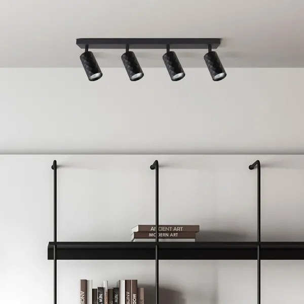 Brilagi - LED RGBW dimmelhető spotlámpa SELE DIAMANT 4xGU10/6,5W/230V Wi-Fi fekete